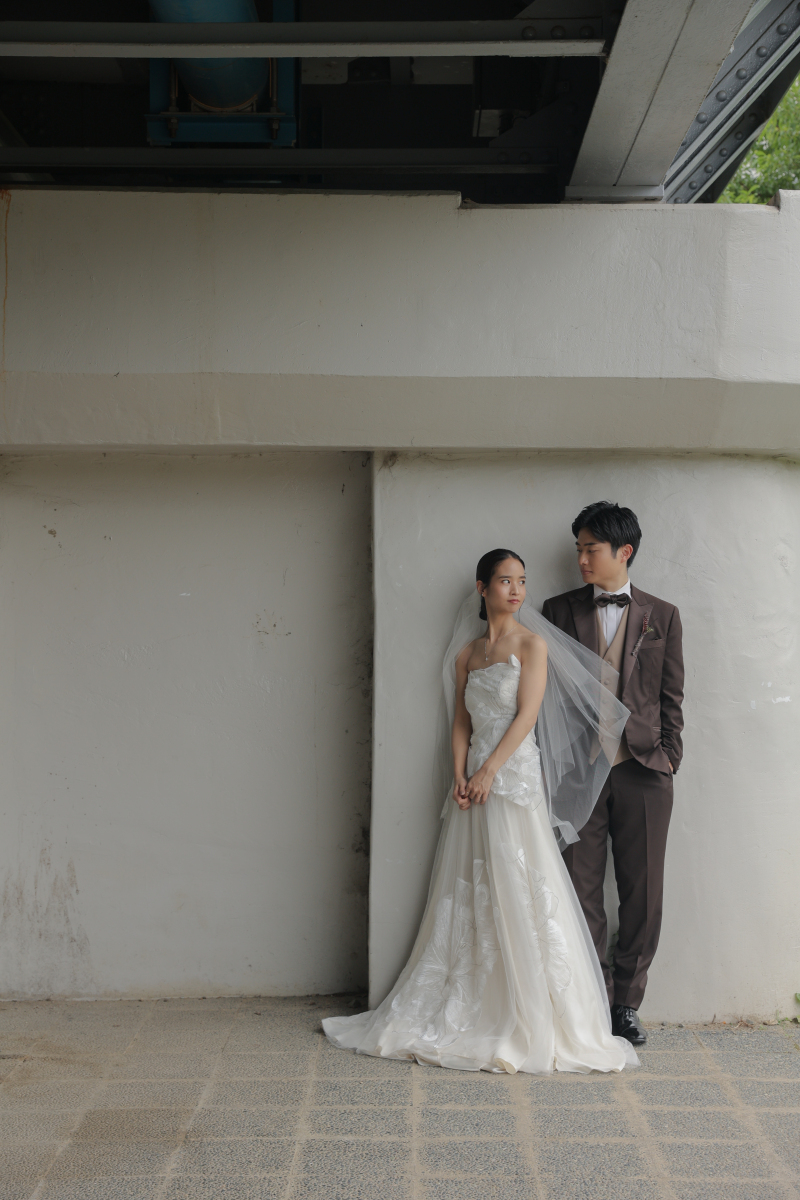 最後はモードな雰囲気で