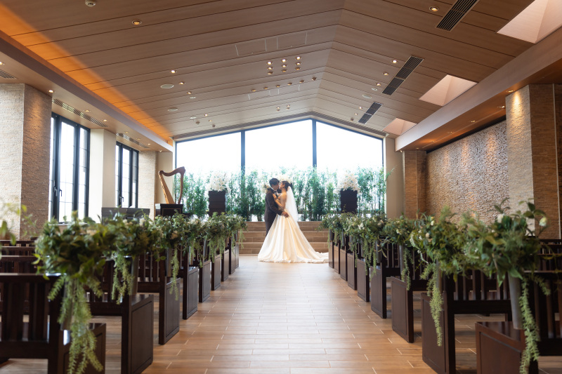 最後に...誓いのキスシーン