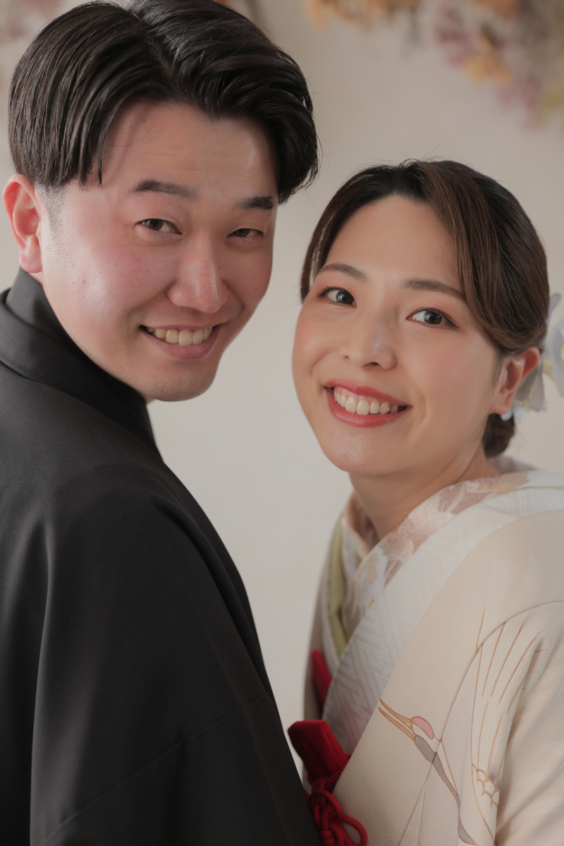 最後はやっぱりおふたりらしく♪