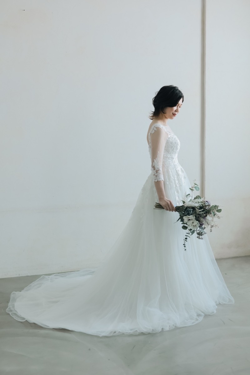 ご新婦ソロ写真。