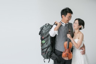 お互いの『好き』と一緒に思い出の前撮り撮影♪【洋スタ】