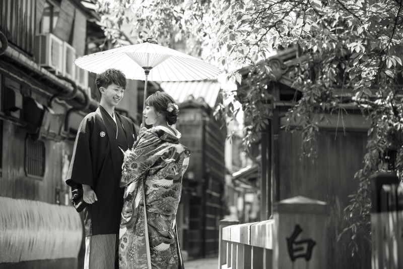 モノクロ写真も素敵です。