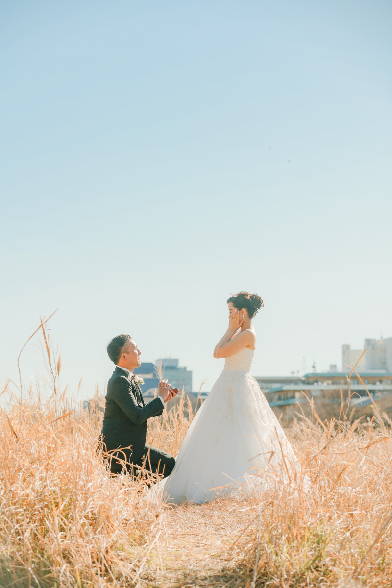 プロポーズの瞬間