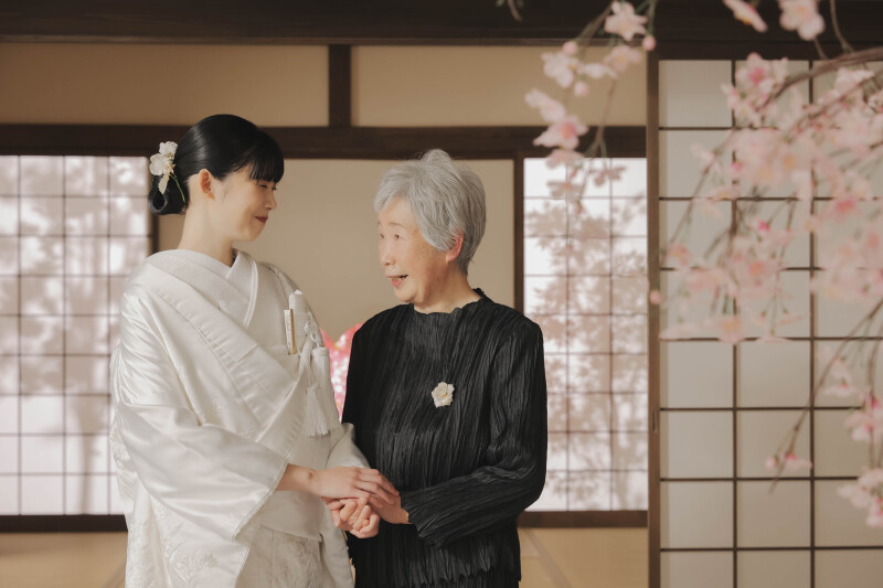 大好きなおばあさまと。