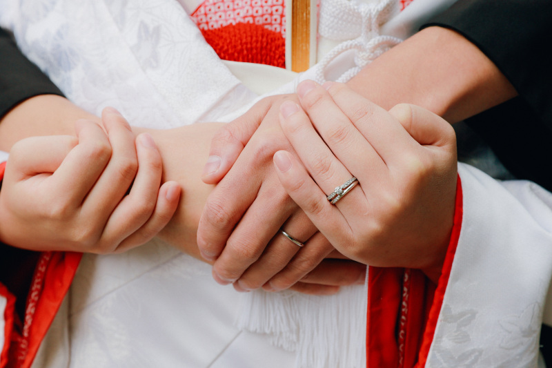 お二人の手元も