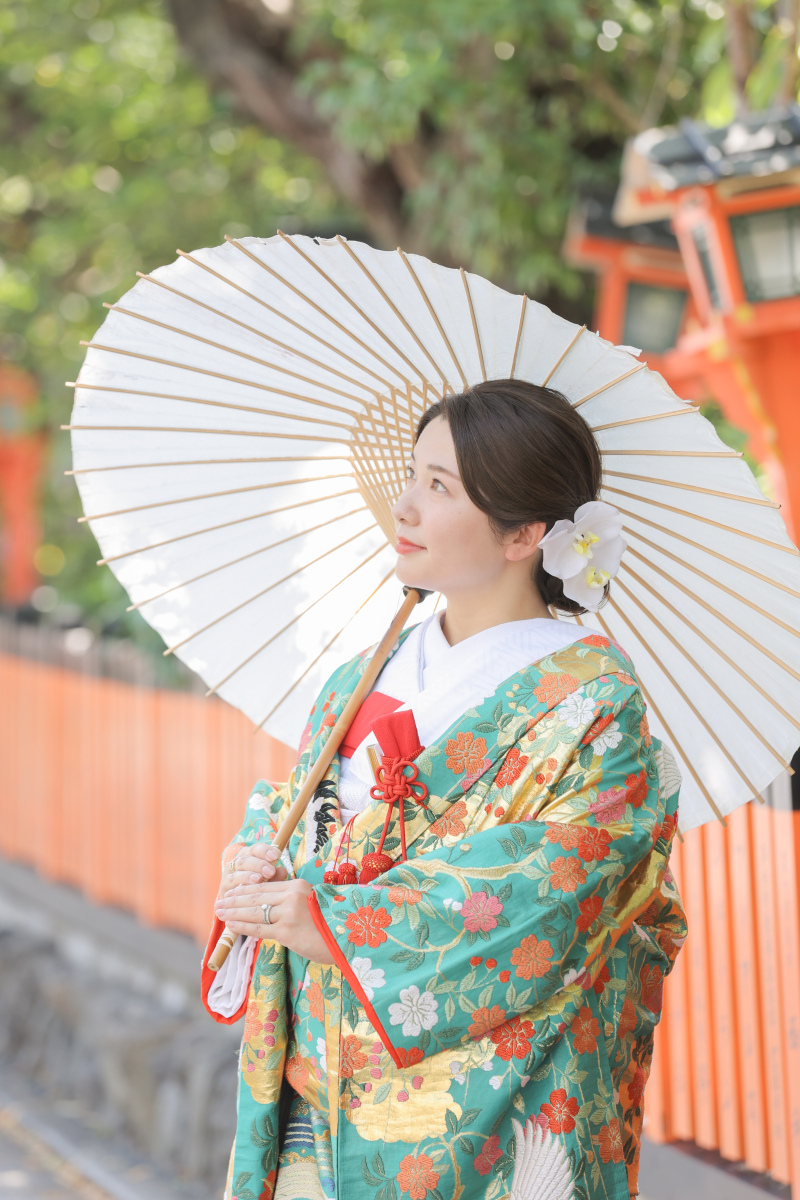 新婦様の立ちショット