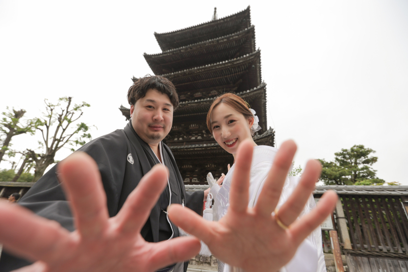 最後もふたりらしく・・・!