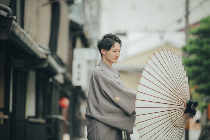 新郎様のソロショット