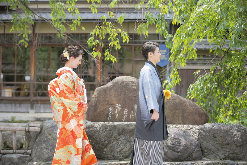 白川通をお二人で。