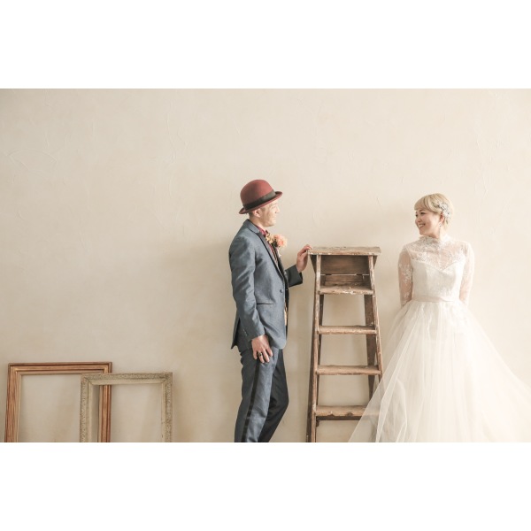 見つめあった時のお二人の笑顔が