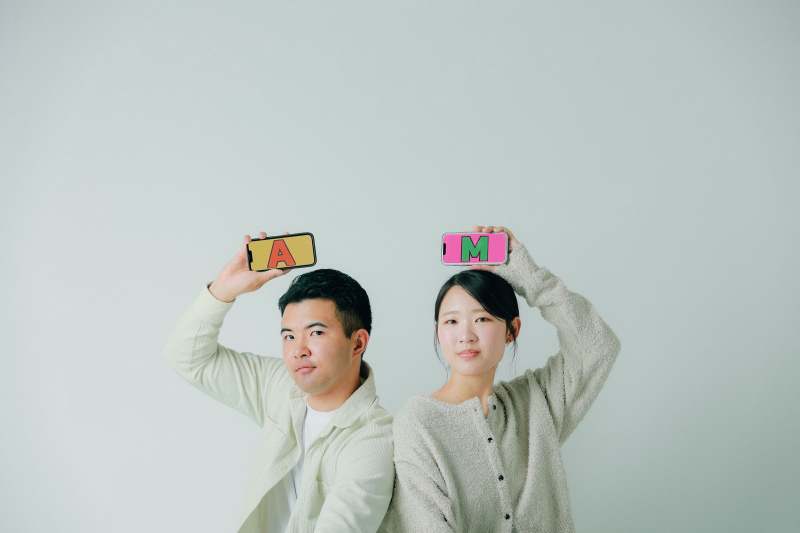 スマホを撮影小物として使用した1枚。