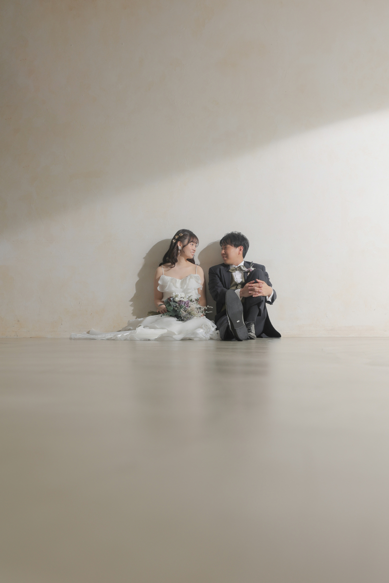 見つめ合いショット