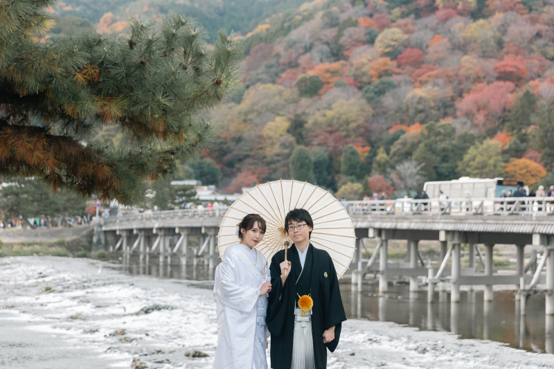 「嵐山」で秋のロケーション＾＾