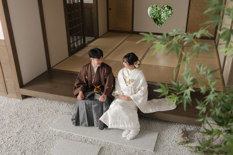 今度は屋内庭園で