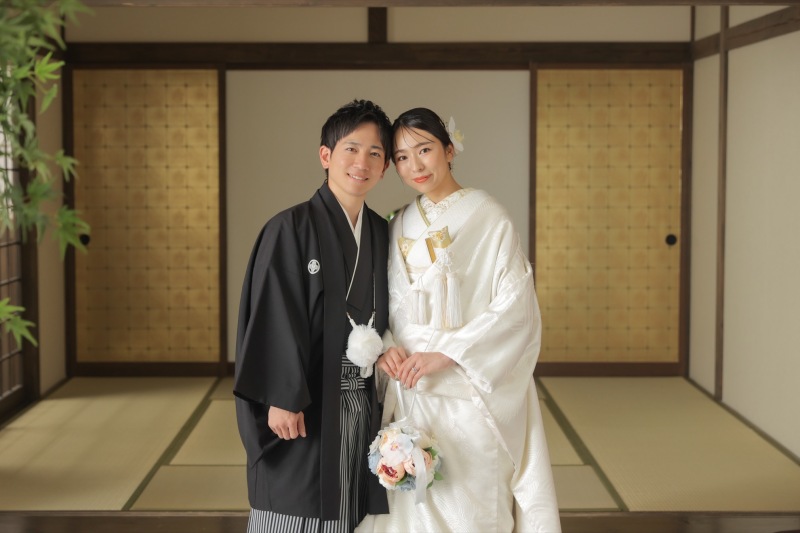新婦様2着目は白無垢です!