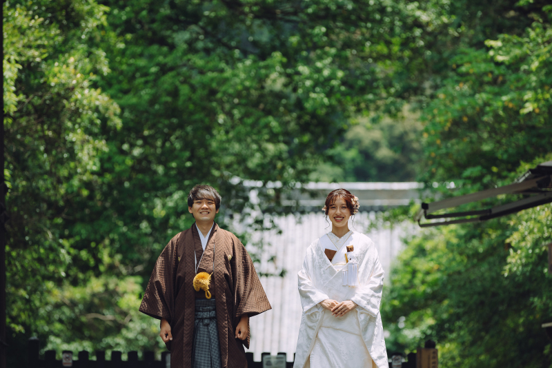 夏の泉涌寺 和装ロケーション