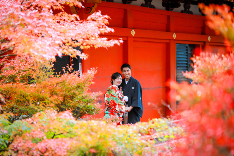 画面いっぱいに広がる赤色