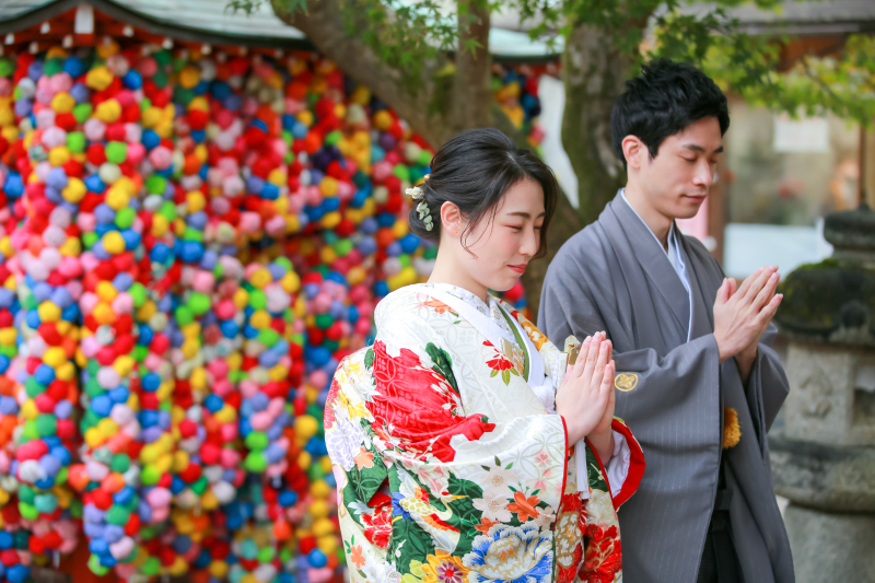 八坂の庚申堂で