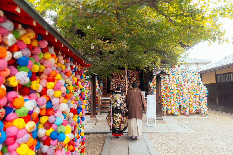 次は八坂の近くにある庚申堂へ