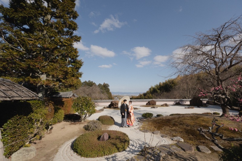 東山連峯と京都市内をバックに雄大な１枚