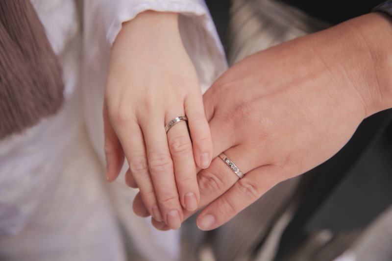 最後はお手元ショット