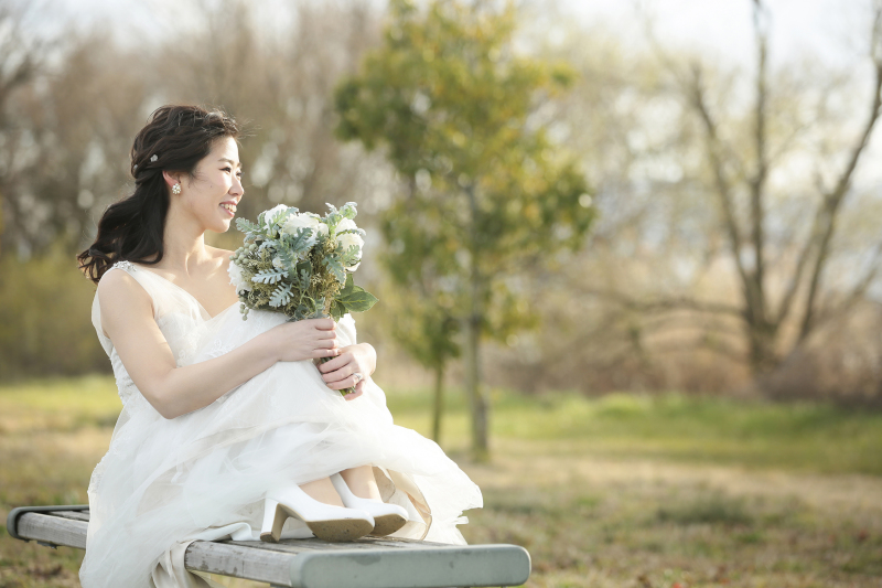 めっちゃ可愛いご新婦様です!!