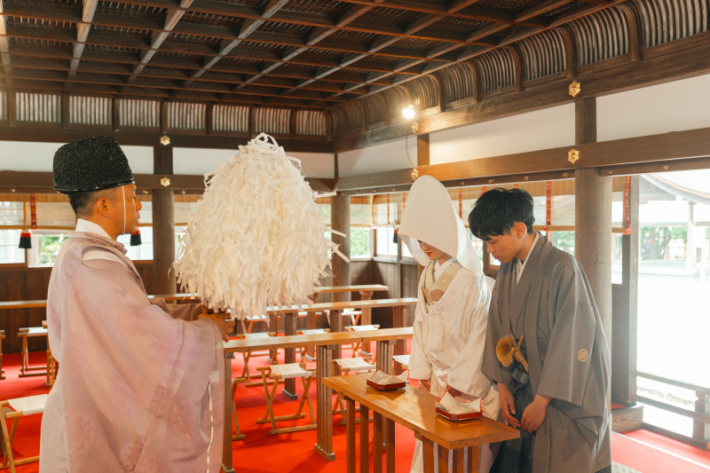 上賀茂神社は、御祈祷を受けられる特別な場所です