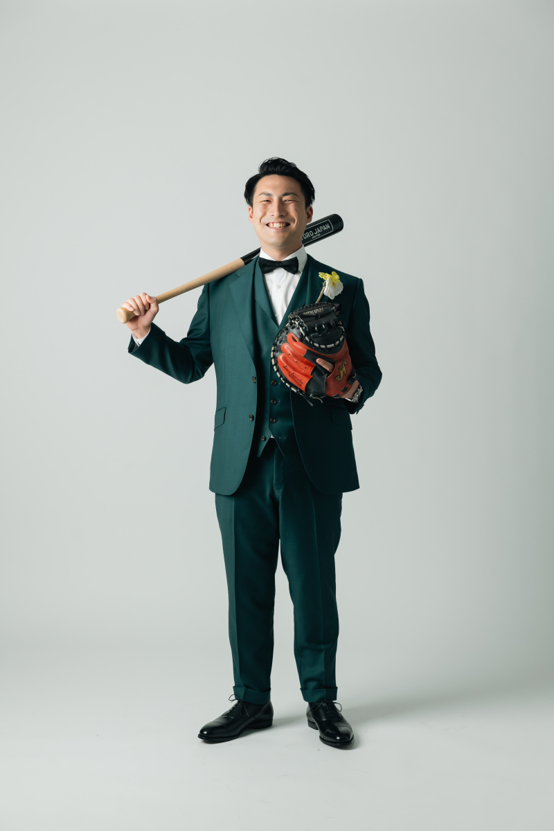 まずは新郎様のソロからスタート!