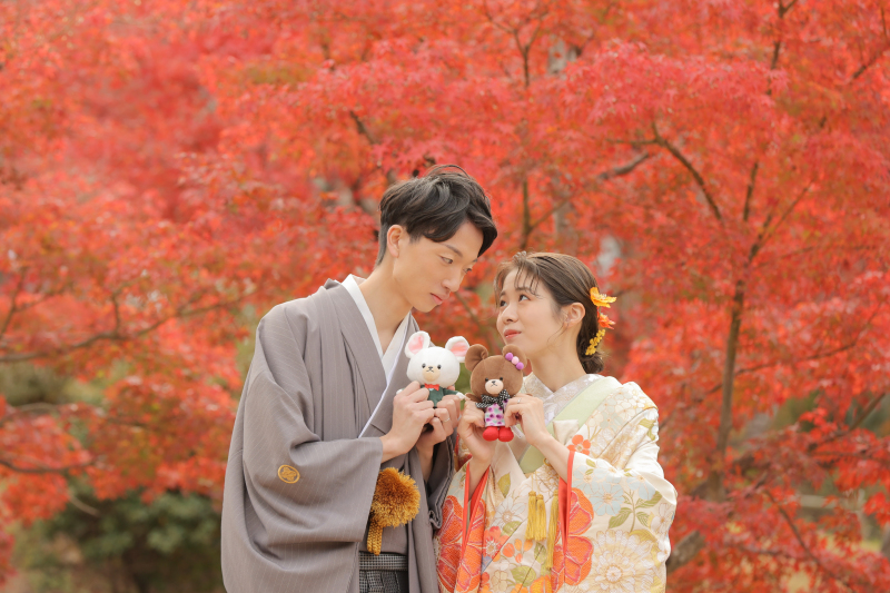 京都らしさも紅葉も!