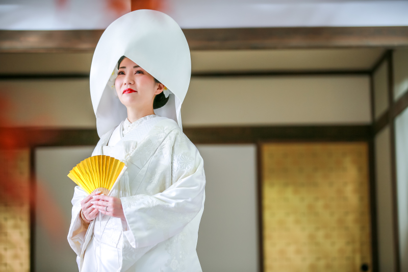 ご新婦様のソロ写真を!