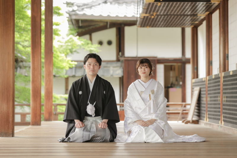 大覚寺でお二人らしい素敵な撮影体験を！