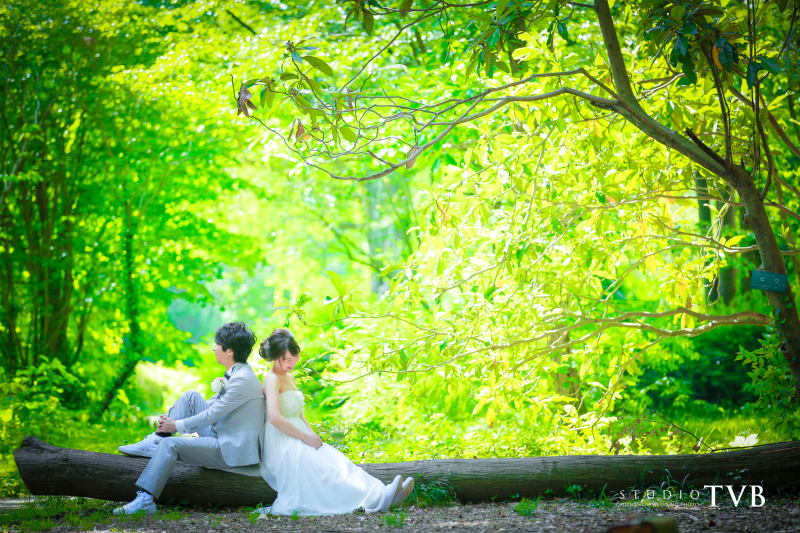 そして森の中へ…。