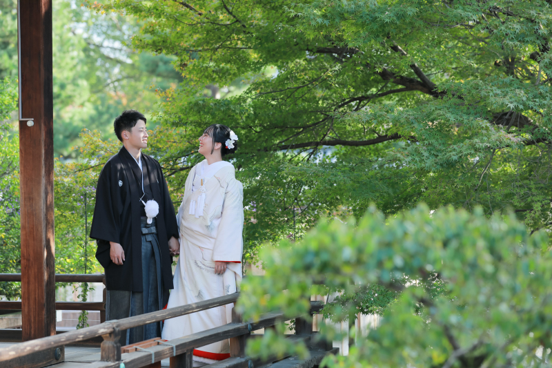 京都で叶える和装洋装ウェディングフォト