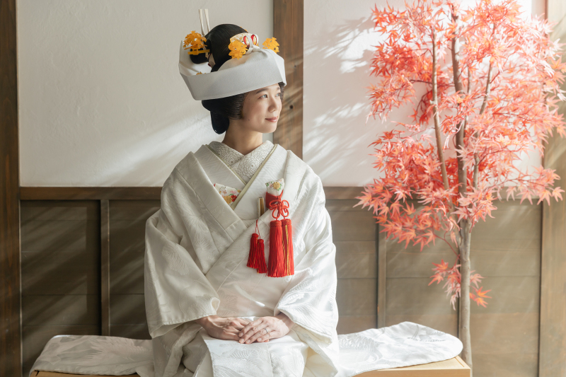 ご新婦様のソロ写真