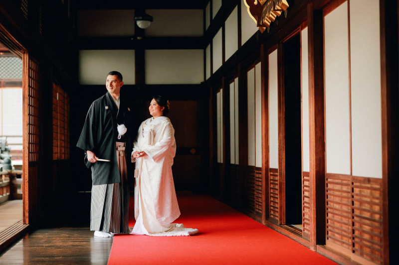 お庭を見つめて