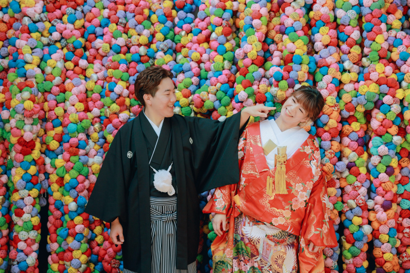 くくり猿の前で・・・