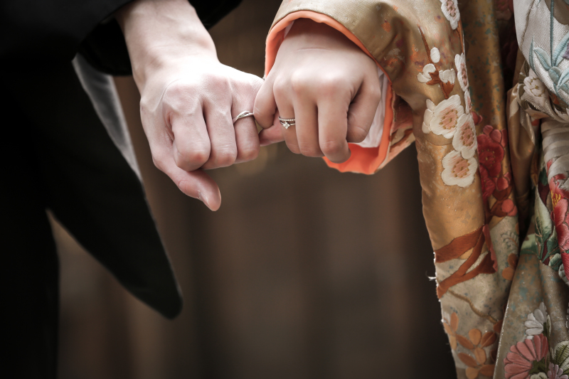 指切りげんまん。