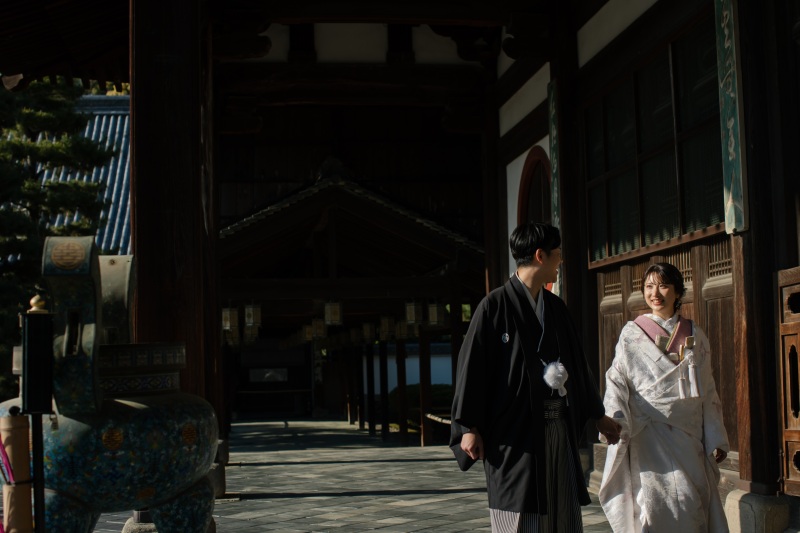 広大な境内を散歩気分で