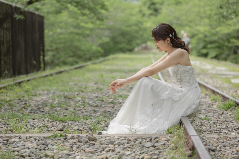 新婦様のソロのお写真もしっかり残します