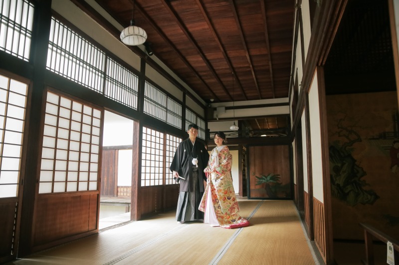 おふたりの立ち姿