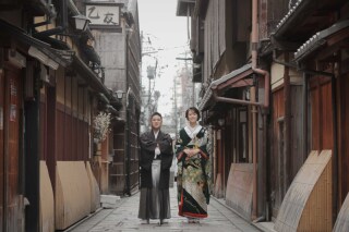 祇園と屋内庭園