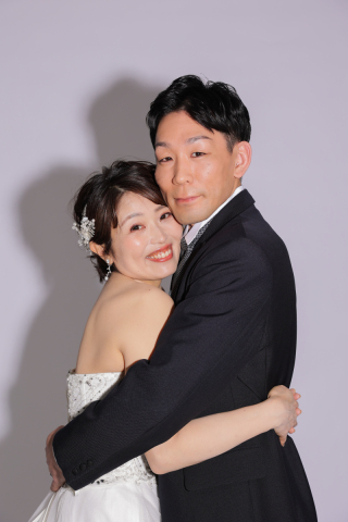 ２つのブーケと♡京都スタジオでウェディングフォト