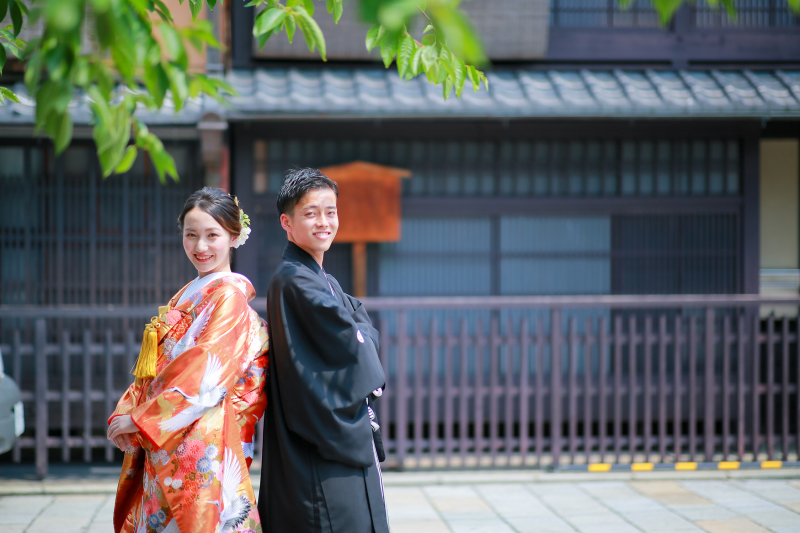 祇園の街並み。