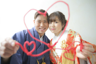 スタジオで楽しく撮影♪