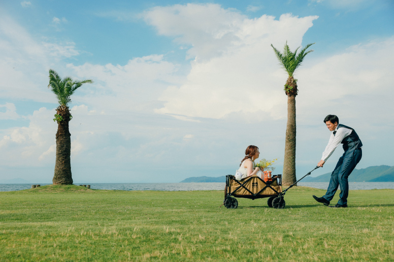 キャリーワゴンで移動