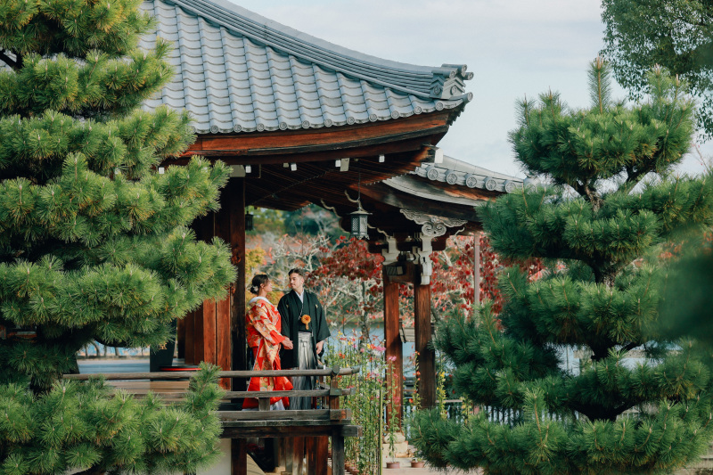 最初に訪れたのは、大覚寺。