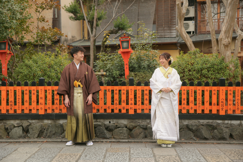 最後は二人の立ち姿のカット!