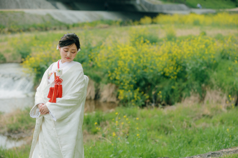 少し場所を移動して川沿いでの撮影も