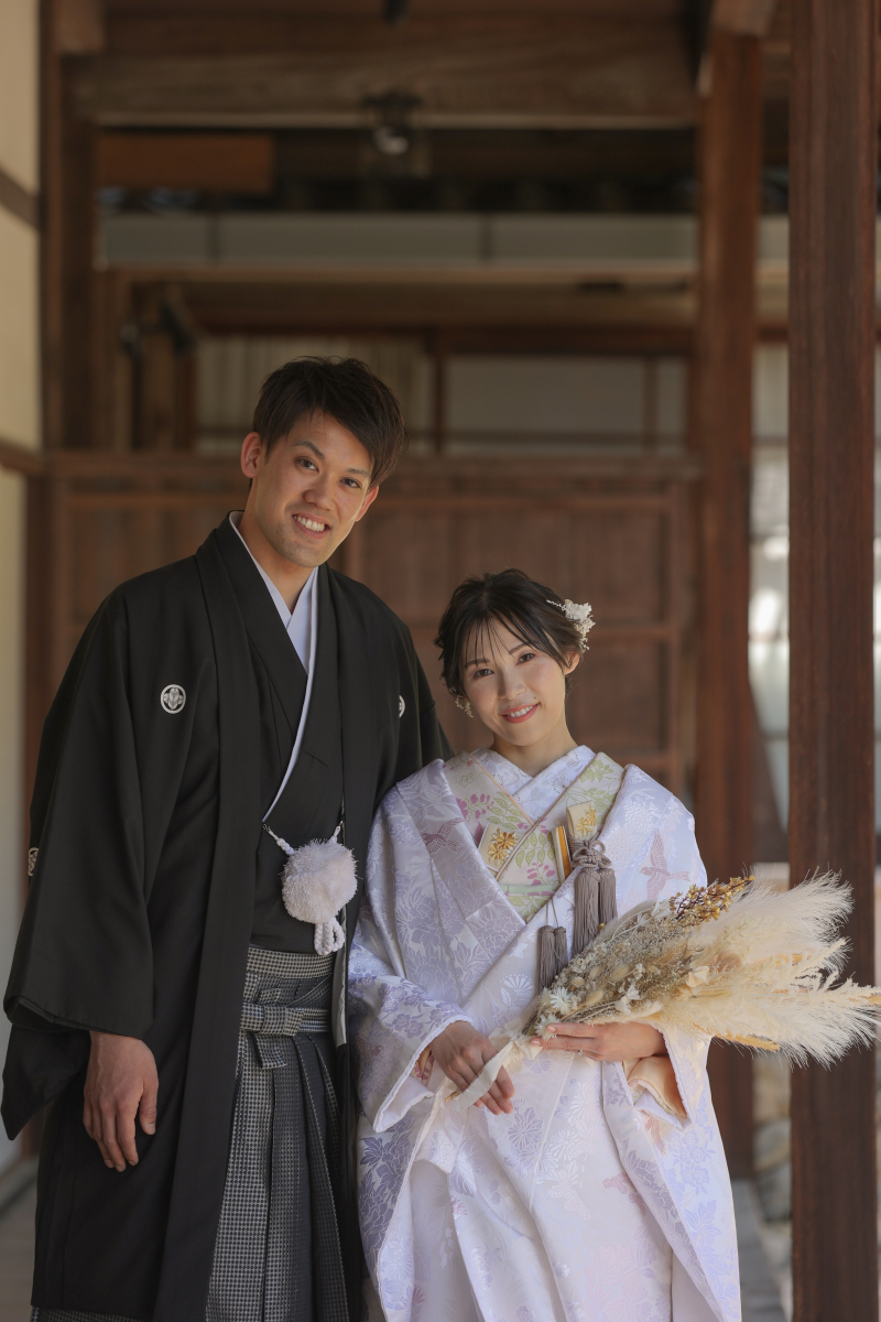【萬福寺】でご家族揃っての和装撮影!