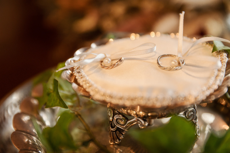 大切な指輪も。